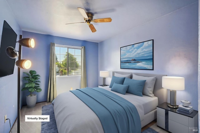 766 Morissette Way, Vacaville, CA 95687 - bedroom featuring a ceiling fan