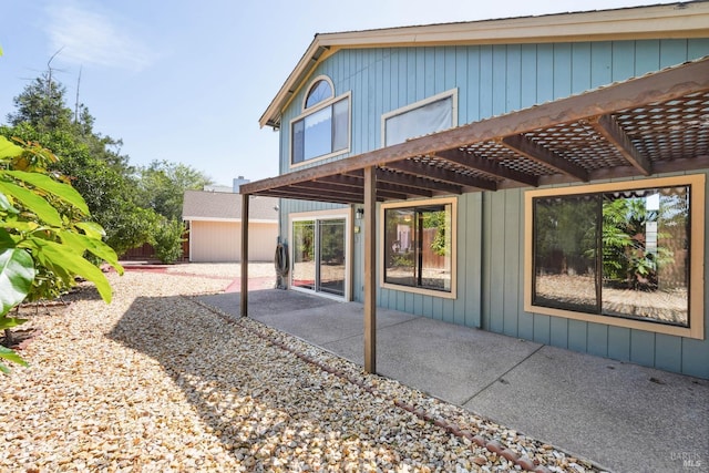 766 Morissette Way, Vacaville, CA 95687 - rear view of house featuring a patio area and a pergola
