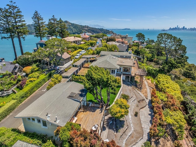419 Golden Gate Ave, Belvedere, CA 94920 - aerial view of residential area featuring a large body of water