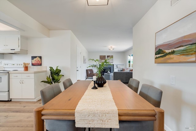 1828 Trower Ave, Napa, CA 94558 - dining space with light wood-style flooring