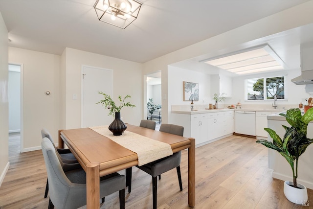 1828 Trower Ave, Napa, CA 94558 - dining room featuring light wood-style floors and baseboards
