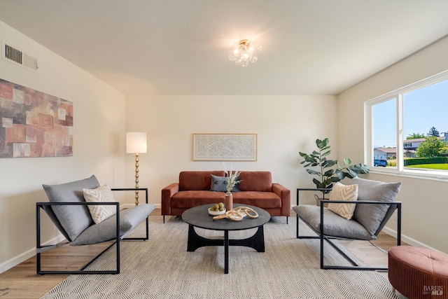 1828 Trower Ave, Napa, CA 94558 - living room featuring baseboards and light wood-type flooring
