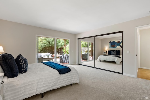 20912 Via Colombard, Sonoma, CA 95476 - bedroom featuring access to outside, multiple windows, carpet, and baseboards