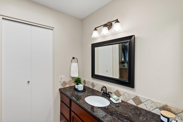 20912 Via Colombard, Sonoma, CA 95476 - bathroom featuring vanity and backsplash