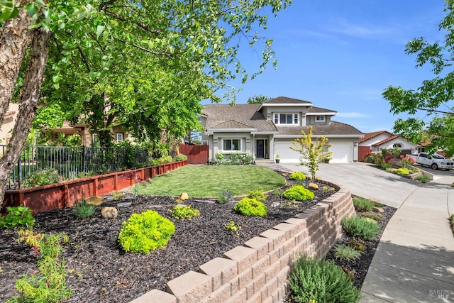 2812 Silver Fox Cir, Fairfield, CA 94534 - view of front facade featuring concrete driveway and a garage