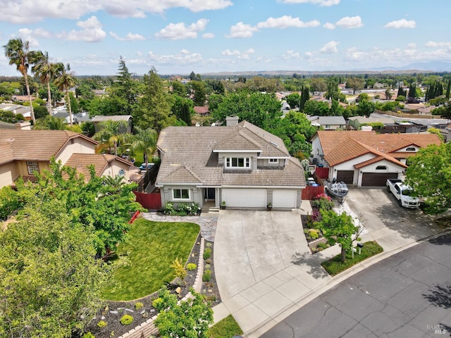 2812 Silver Fox Cir, Fairfield, CA 94534 - aerial view of residential area