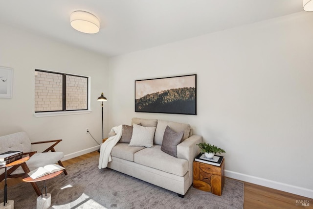 231 Railroad Ave, Woodacre, CA 94973 - living area with baseboards and wood finished floors