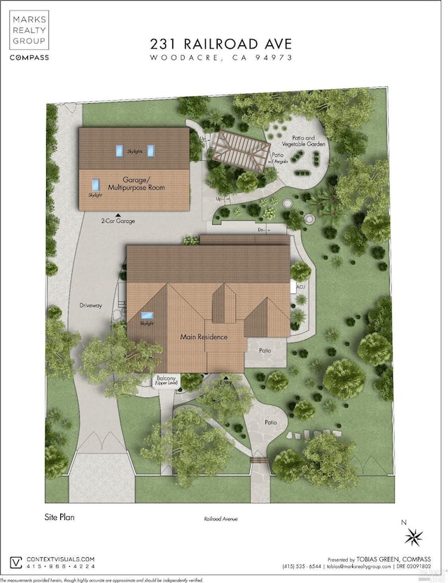 231 Railroad Ave, Woodacre, CA 94973 - map / location