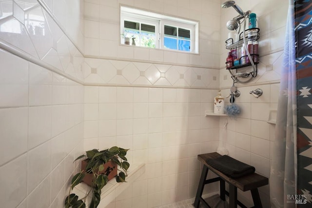 23180 Maffei Rd, Sonoma, CA 95476 - full bath with tiled shower