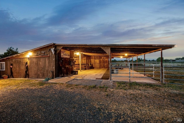 23180 Maffei Rd, Sonoma, CA 95476 - view of horse barn