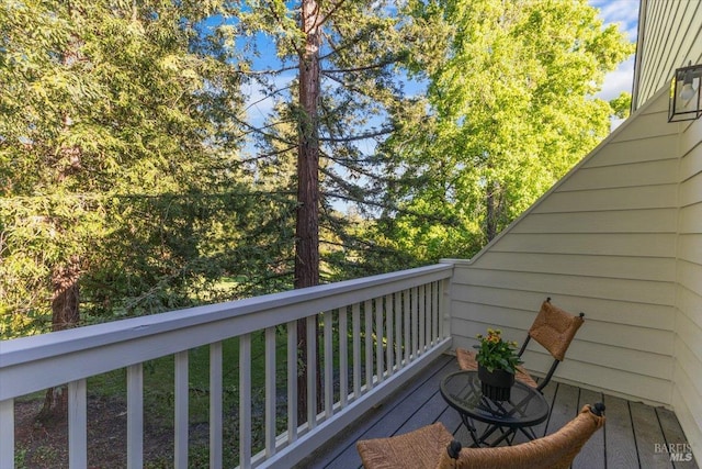1358 Sylvan Ct, Healdsburg, CA 95448 - view of wooden deck