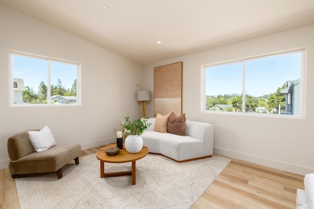 980 Trentadue Way, Healdsburg, CA 95448 - living room with baseboards and light wood-type flooring