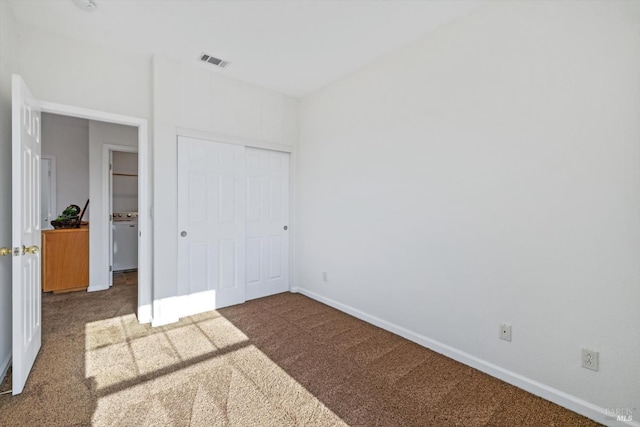 5151 Freitas Pl, Fairfield, CA 94533 - unfurnished bedroom with carpet floors, a closet, and baseboards