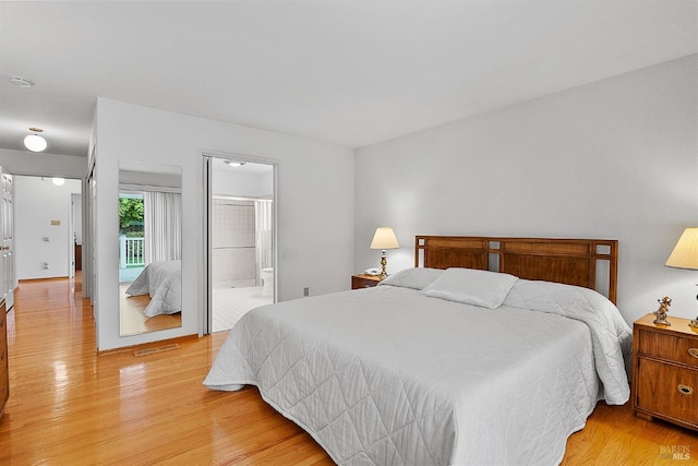 607 Tobin Dr, Vallejo, CA 94589 - bedroom featuring light wood-style floors and ensuite bathroom