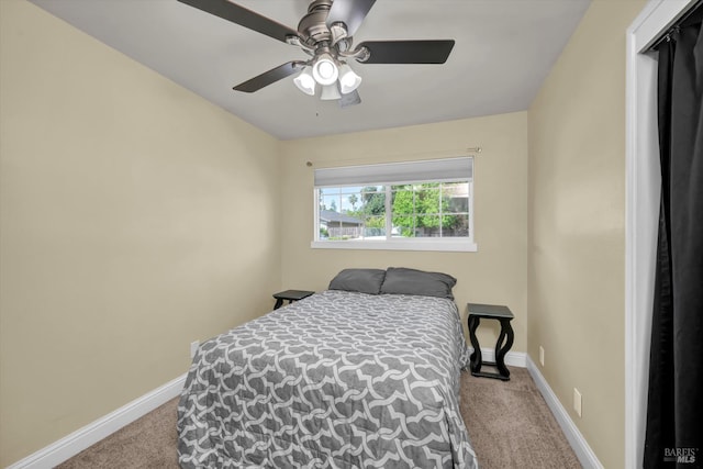 2298 Janette Dr, Napa, CA 94558 - carpeted bedroom with baseboards and a ceiling fan