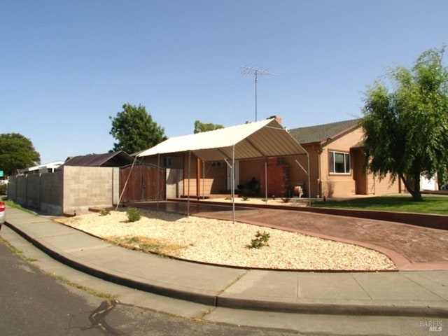 1994 Cardinal Way, Fairfield, CA 94533 - view of front of home with a carport