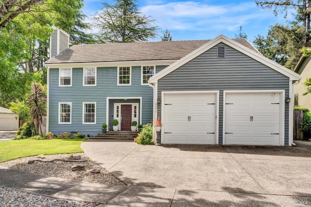 3371 Crystal Ct, Napa, CA 94558 - view of front of house with a chimney and a front yard
