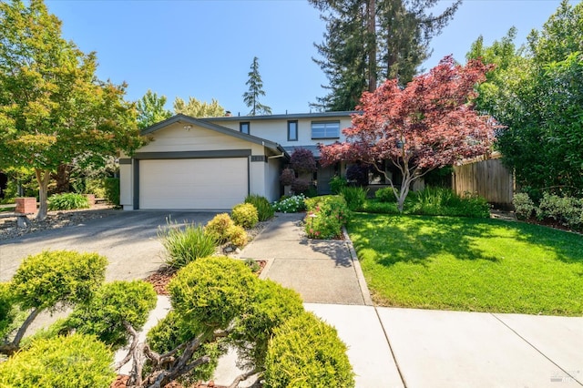 4078 Tokay Dr, Napa, CA 94558 - view of front of property featuring asphalt driveway, a garage, and stucco siding