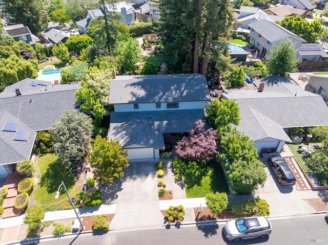 4078 Tokay Dr, Napa, CA 94558 - aerial perspective of suburban area