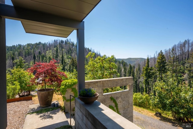 8909 Mill Creek Rd, Healdsburg, CA 95448 - mountain view with a forest