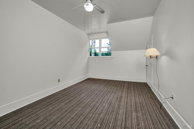 1466 Cooper Rd, Sebastopol, CA 95472 - bonus room featuring dark colored carpet, a ceiling fan, and baseboards