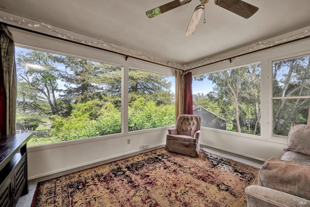 1466 Cooper Rd, Sebastopol, CA 95472 - sunroom with baseboards