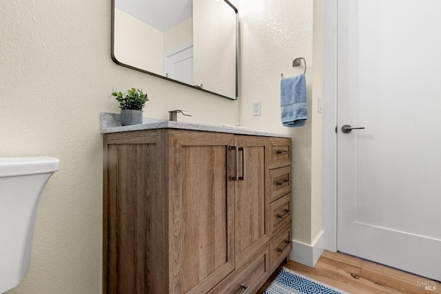 8017 Washington Ave, Sebastopol, CA 95472 - bathroom with wood finished floors and vanity