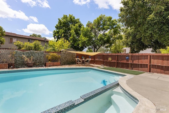 2835 Owens St, Fairfield, CA 94534 - view of pool with a fenced backyard and a patio area