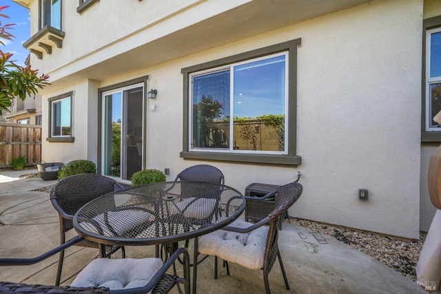 2056 Parsons Dr, Fairfield, CA 94533 - view of patio with outdoor dining area and fence