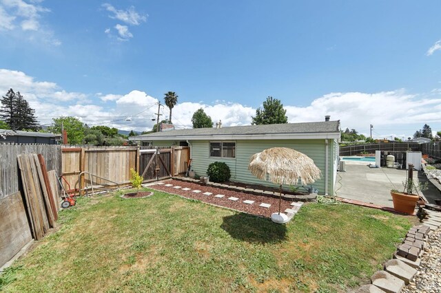 2889 Keller Ct, Napa, CA 94558 - back of house featuring a patio area and a gate
