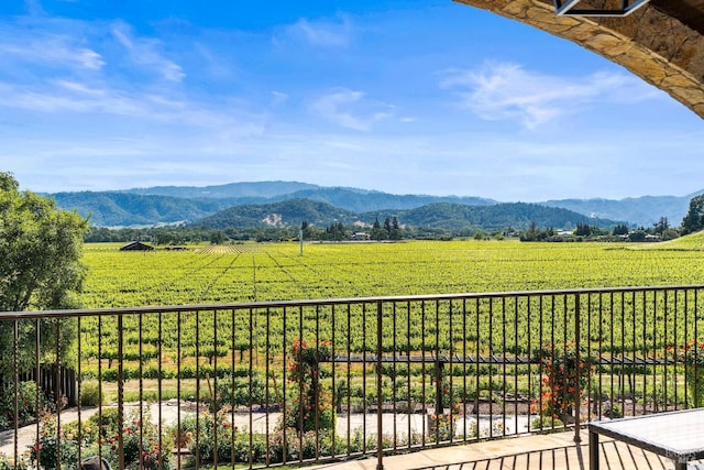7035 Silverado Trl, Napa, CA 94558 - mountain view featuring rural landscape