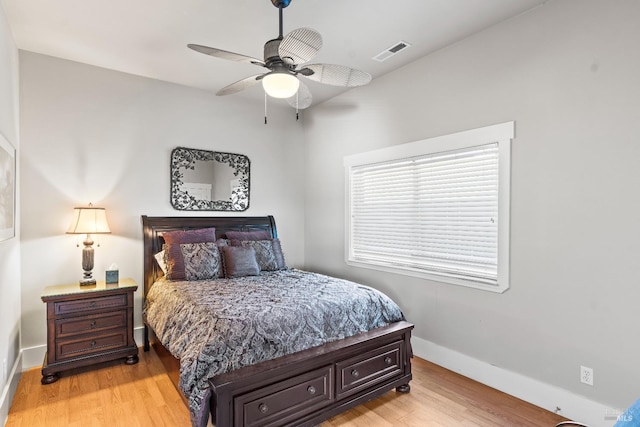 7035 Silverado Trl, Napa, CA 94558 - bedroom with light wood-type flooring and baseboards