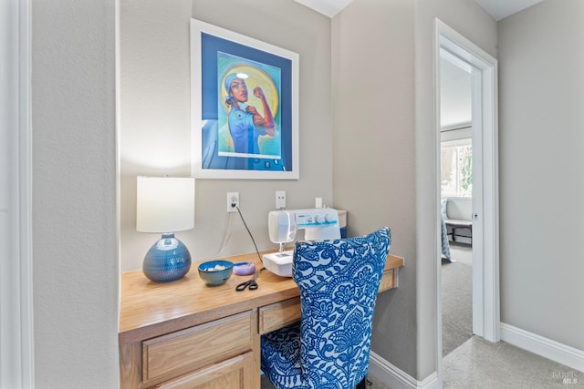 1261 Landmark Dr, Vallejo, CA 94591 - home office featuring carpet flooring and baseboards