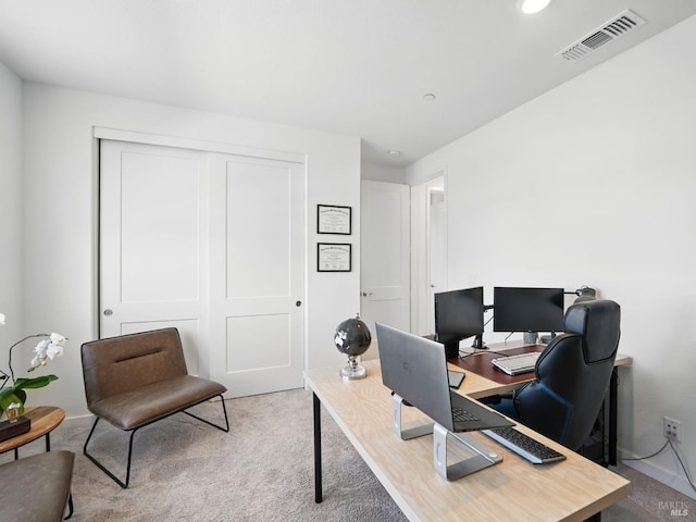 2471 Lake Club Dr, Fairfield, CA 94533 - home office featuring carpet and baseboards