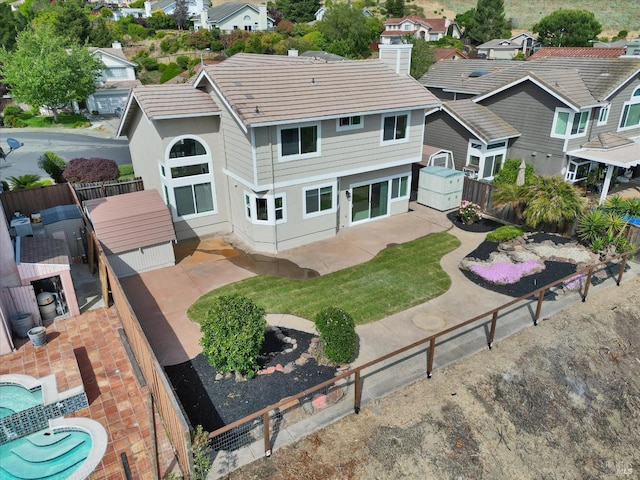 149 Countryview Ct, Vallejo, CA 94591 - aerial view of residential area