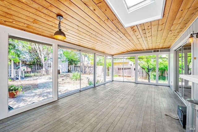 5705 Dexter Cir, Rohnert Park, CA 94928 - unfurnished sunroom featuring a skylight