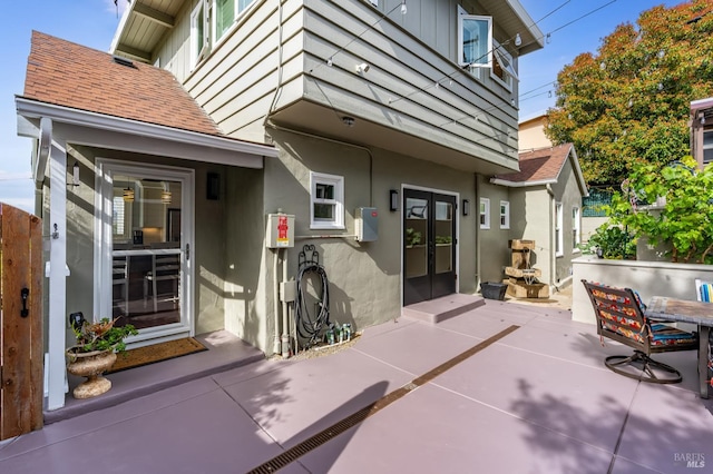 33 Romine Way, Vallejo, CA 94591 - view of patio / terrace featuring french doors