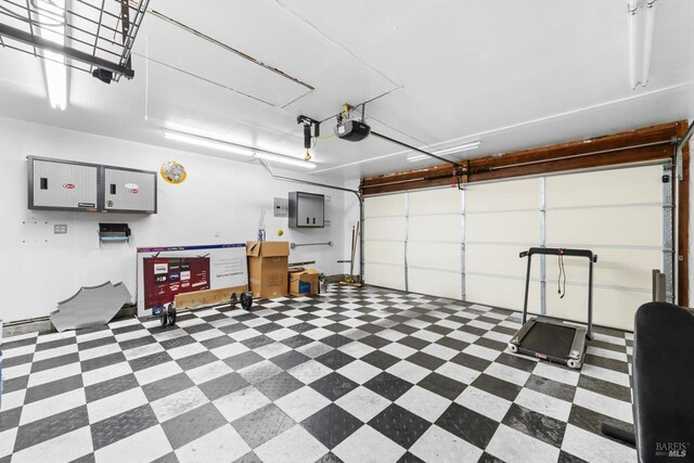 2648 Nut Tree Rd, Vacaville, CA 95687 - garage featuring a garage door opener