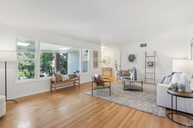 1400 High School Rd, Sebastopol, CA 95472 - living room with wood finished floors