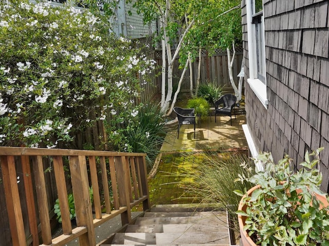 1011 Georgia St, Vallejo, CA 94590 - fenced yard featuring a patio area