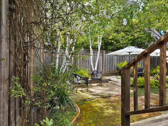 1011 Georgia St, Vallejo, CA 94590 - fenced backyard featuring a patio area
