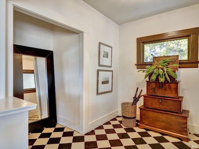 1011 Georgia St, Vallejo, CA 94590 - corridor with tile patterned floors and baseboards