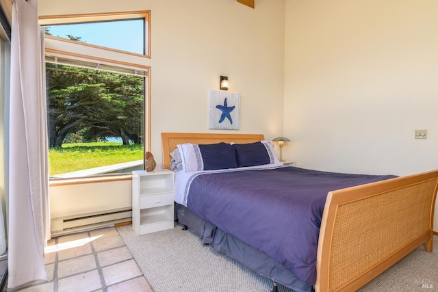 41923 Mizzen Mast, The Sea Ranch, CA 95497 - bedroom with a baseboard heating unit