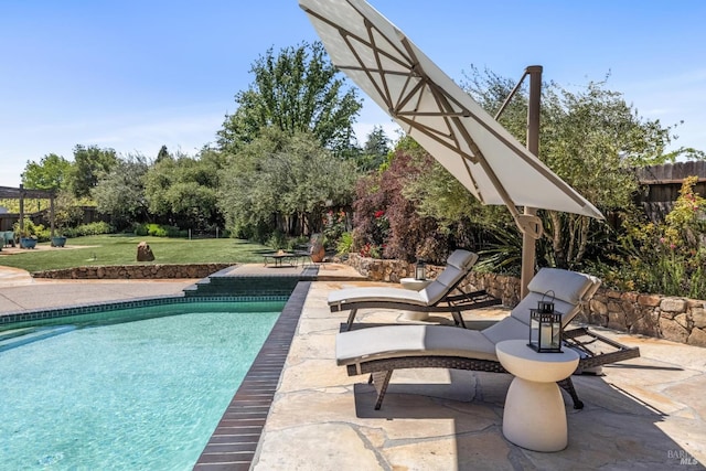 9724 Green Valley Rd, Sebastopol, CA 95472 - outdoor pool with a patio