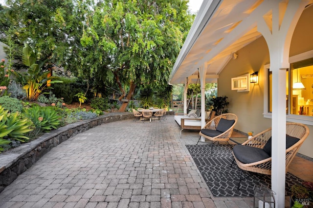 view of patio / terrace with outdoor dining space