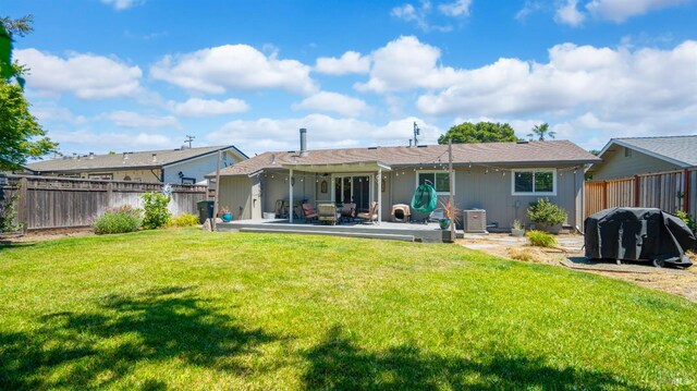 1295 Marian Way, Petaluma, CA 94954 - rear view of property featuring a patio and cooling unit