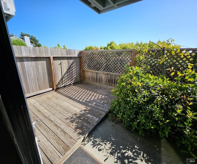 2145 Clearview Cir, Benicia, CA 94510 - view of wooden terrace