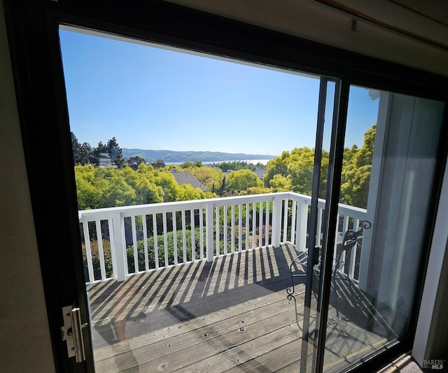 2145 Clearview Cir, Benicia, CA 94510 - deck featuring a mountain view