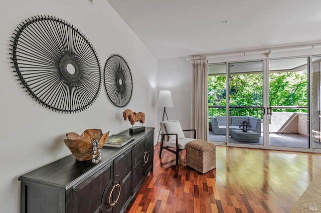 600 Deer Valley Rd Unit 1E, San Rafael, CA 94903 - living area with wood finished floors