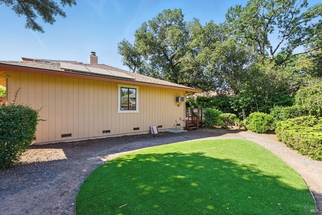 4620 Morris Ct, Santa Rosa, CA 95405 - view of grassy yard featuring a deck